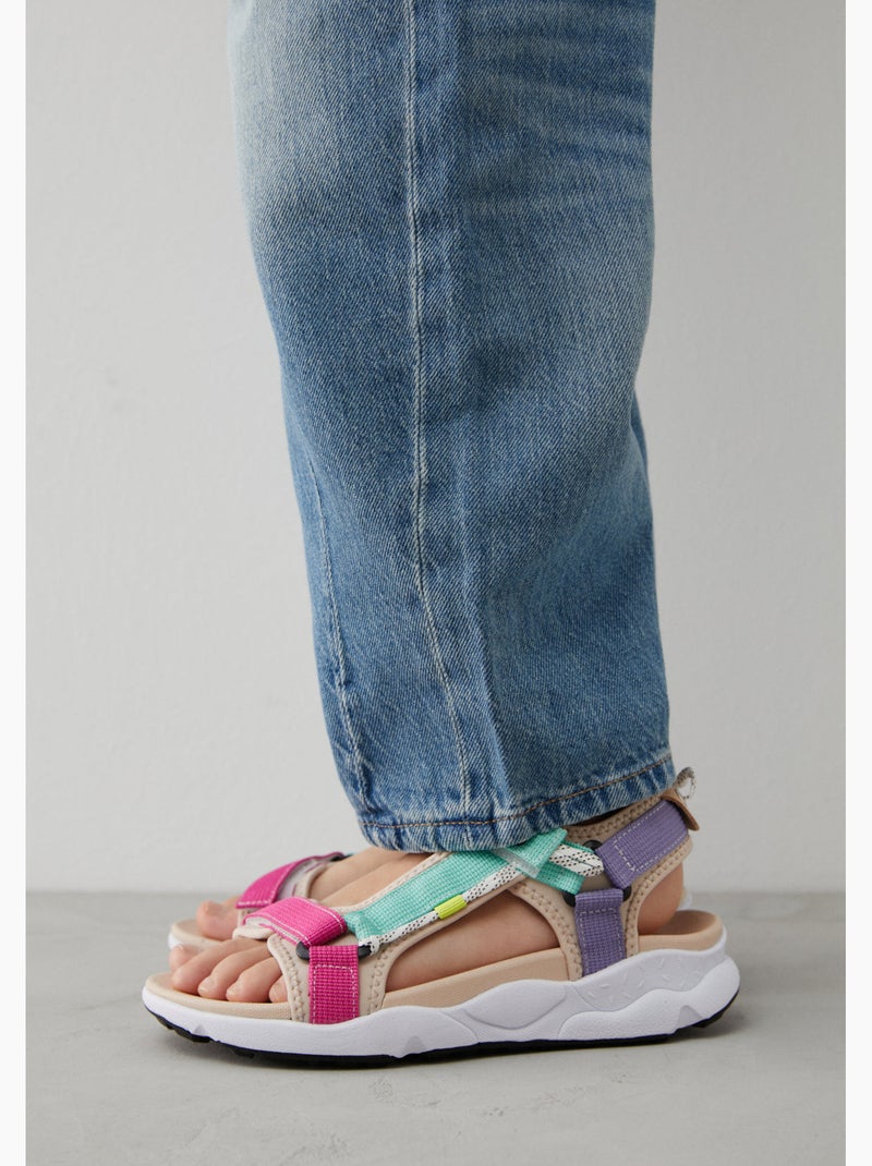 Sandali conguitos tiras Multicolore - Kiabi
