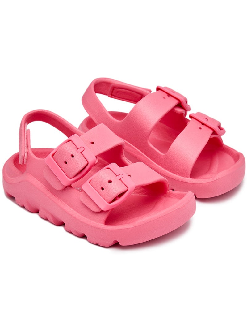 Sandali conguitos transpirable cordones Rosa fucsia - Kiabi