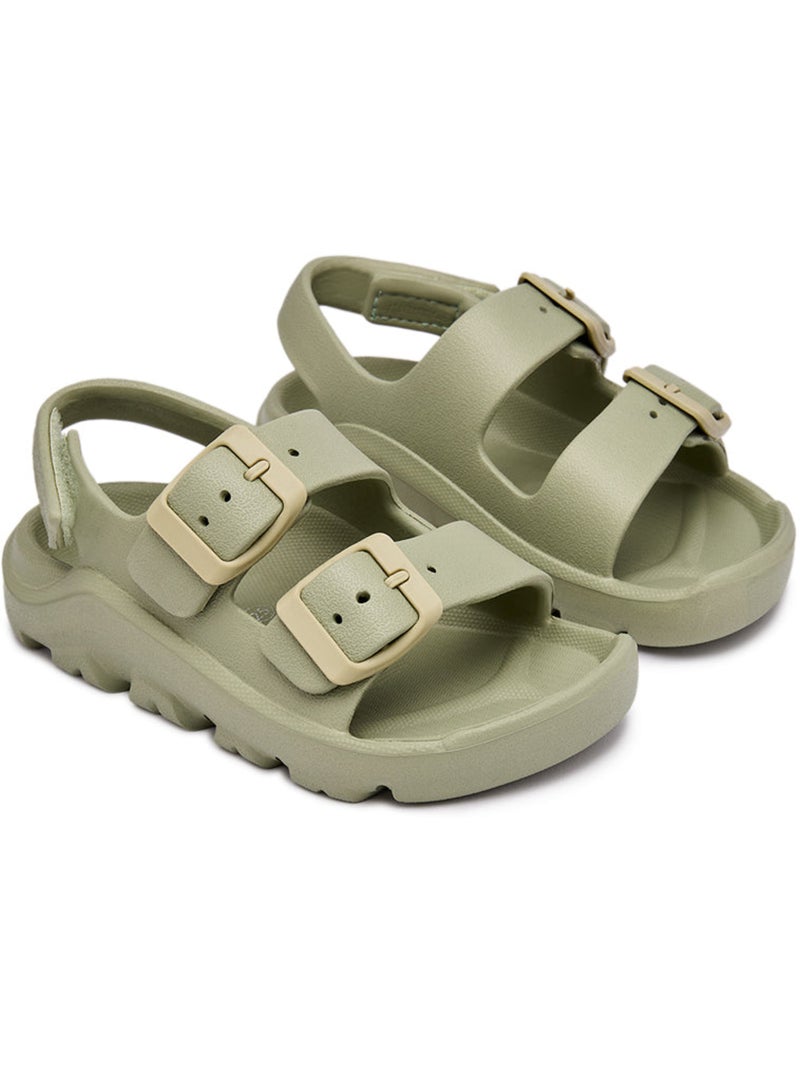 Sandali conguitos transpirable cordones Verde chiaro - Kiabi