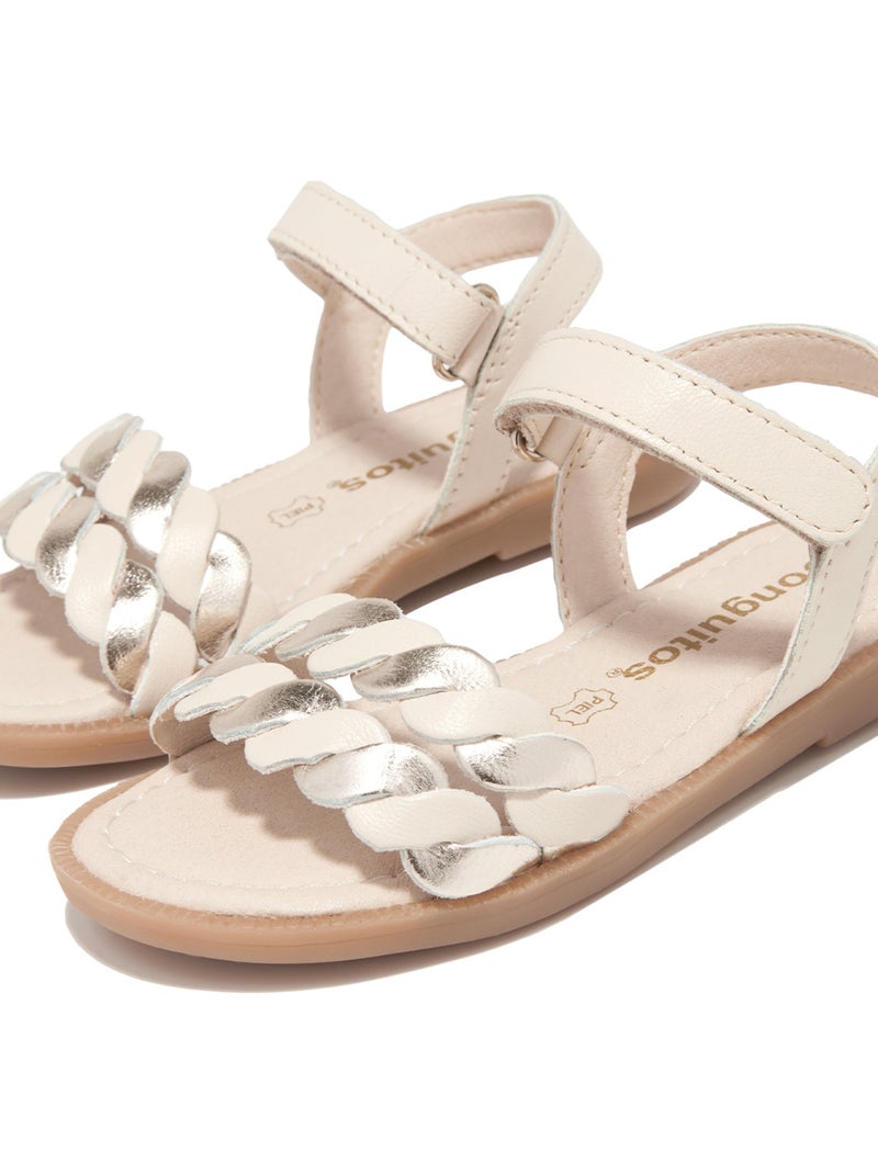 Sandali conguitos trenzado Beige - Kiabi
