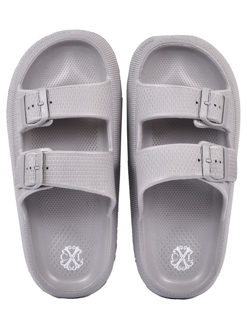 Sandali CXL BY LACROIX EVA Fibbia Grigio - Kiabi
