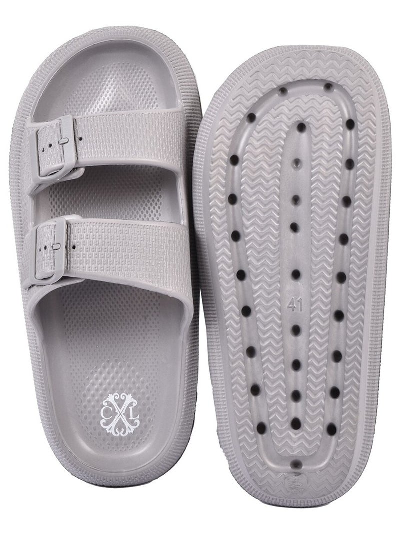 Sandali CXL BY LACROIX EVA Fibbia Grigio - Kiabi