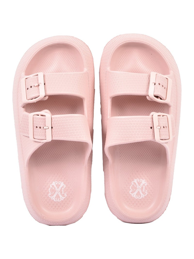 Sandali CXL BY LACROIX EVA Fibbia Rosa - Kiabi