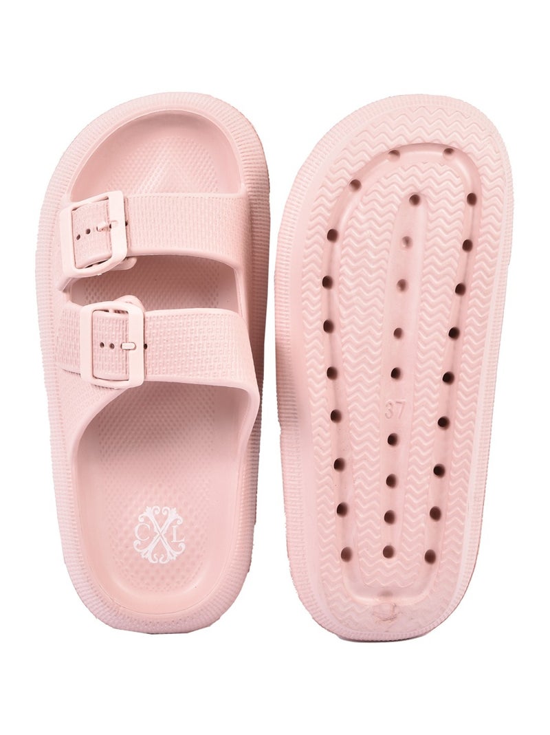 Sandali CXL BY LACROIX EVA Fibbia Rosa - Kiabi