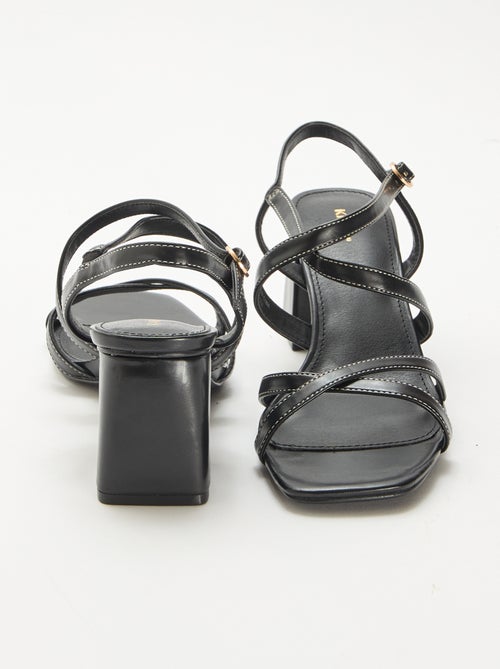 Sandali da cerimonia con tacco - Kiabi