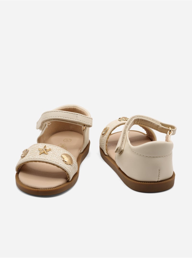 Sandali da infilare - Doremi Beige - Kiabi