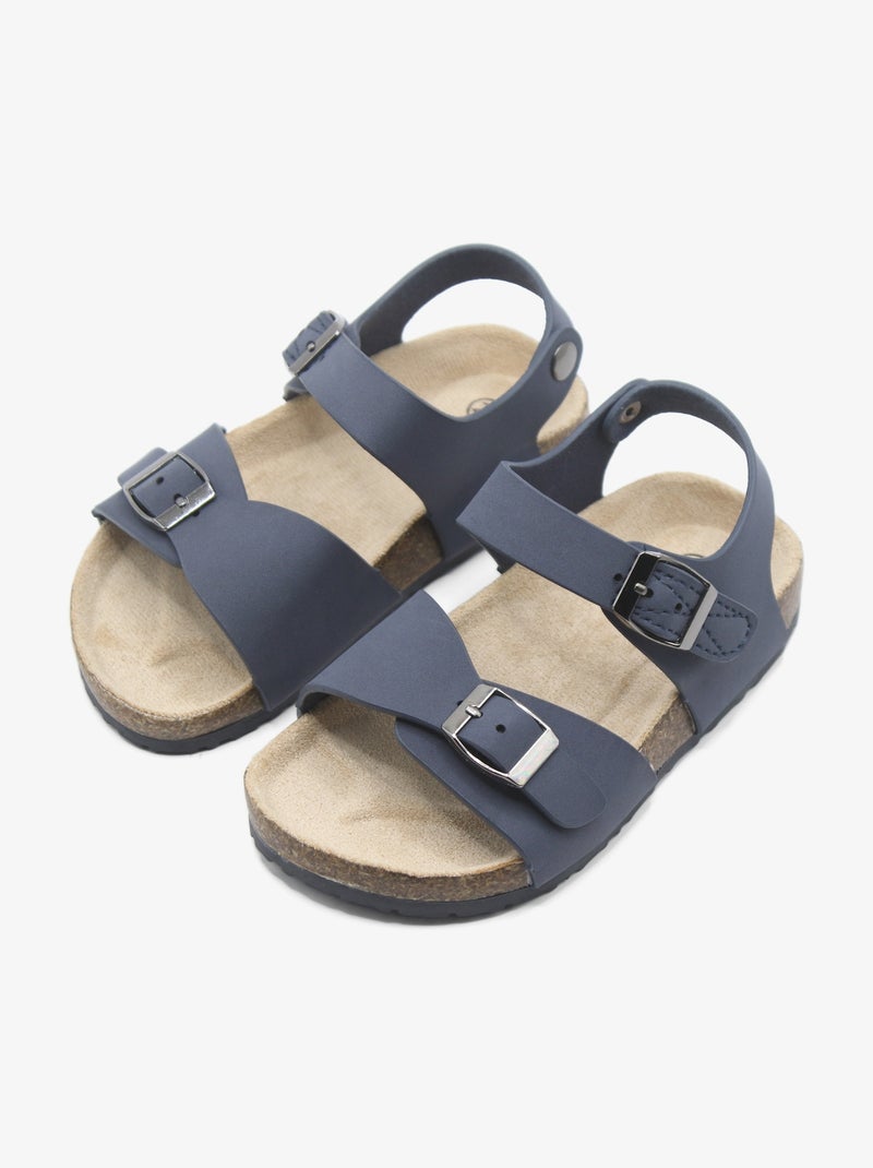 Sandali da infilare - Doremi Blu scuro - Kiabi