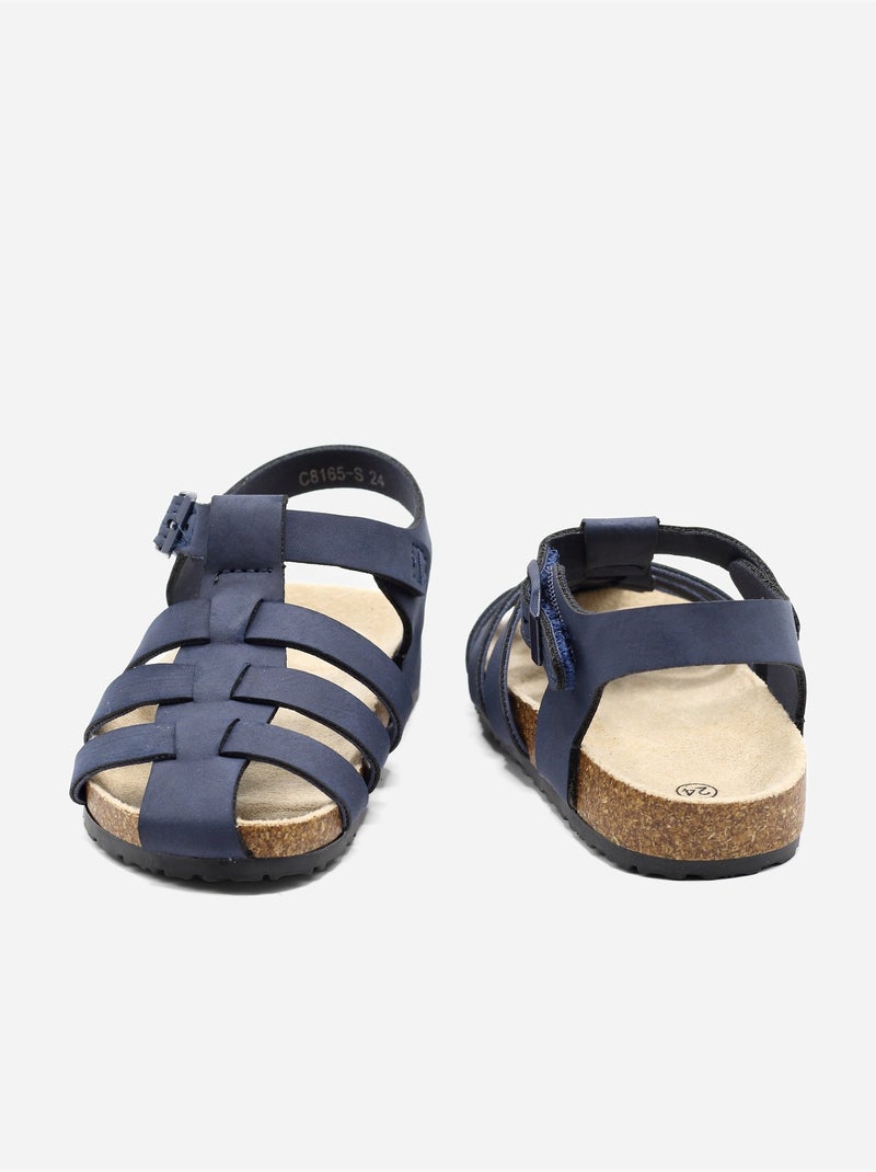 Sandali da infilare - Doremi Blu scuro - Kiabi