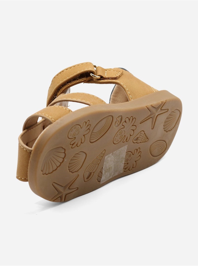 Sandali da infilare - Doremi Cammello - Kiabi