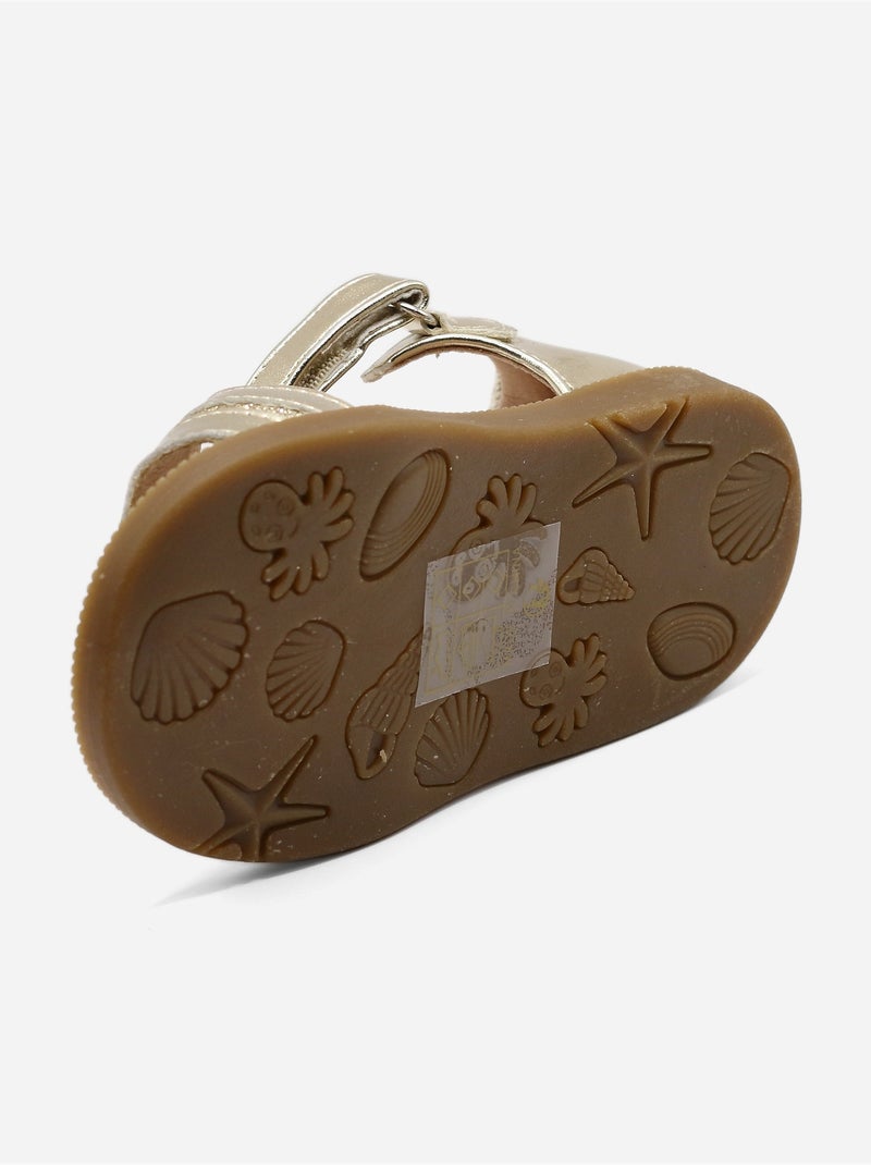 Sandali da infilare - Doremi Dorato/Oro - Kiabi