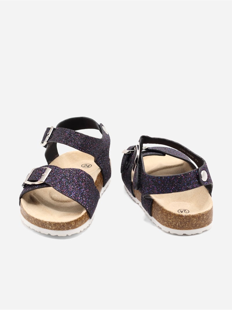 Sandali da infilare - Doremi Nero - Kiabi