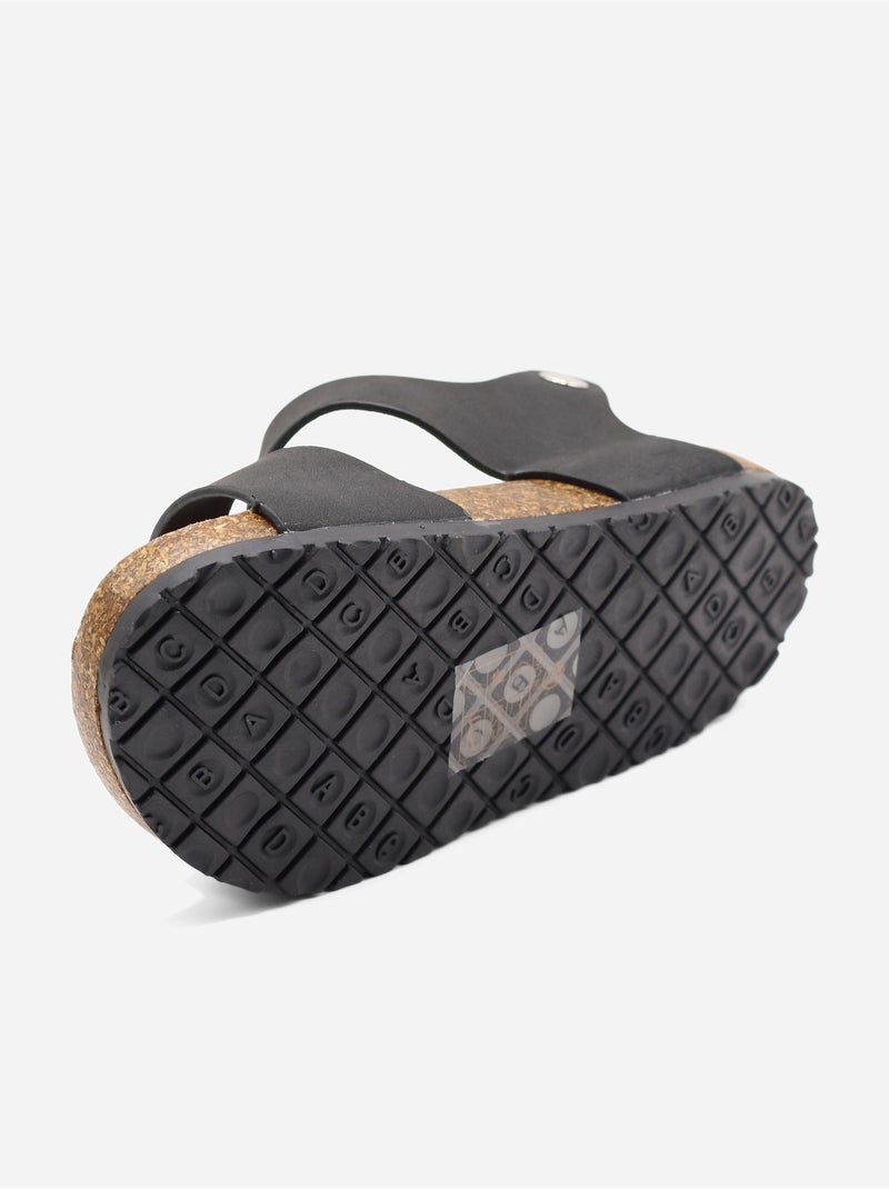 Sandali da infilare - Doremi Nero - Kiabi