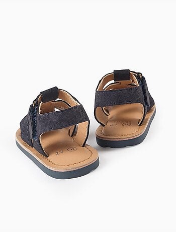 Sandali da pescatore in suede con suola antiscivolo