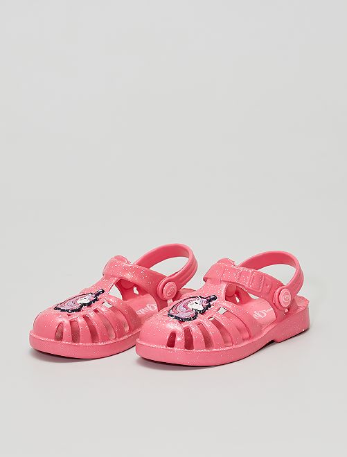 Chicco Scarpe Neonato Scarpine Sandali Fragoline N.17 13073 016 con Suola  in Tessuto