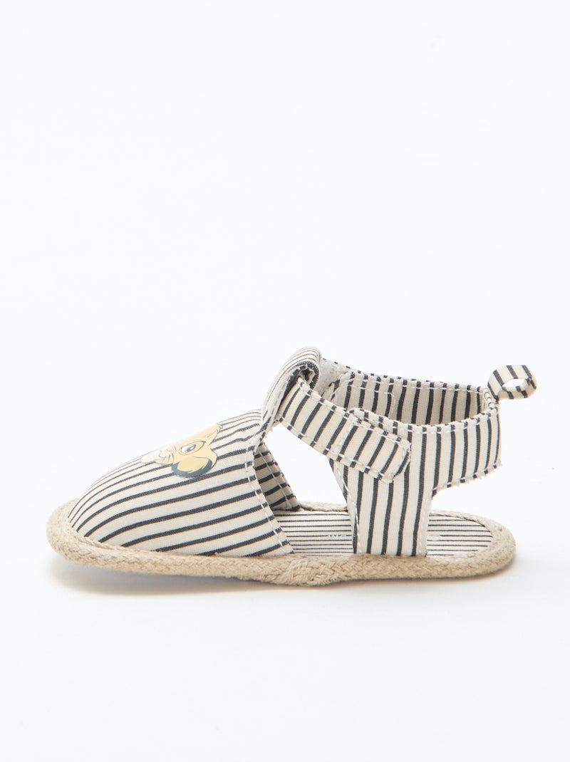 Sandali 'Disney' in tela Beige - Kiabi