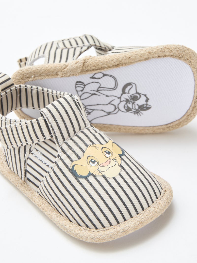 Sandali 'Disney' in tela Beige - Kiabi