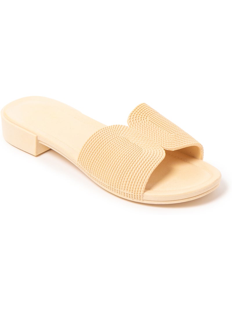 Sandali donna Brasileras con suola gomma Beige - Kiabi