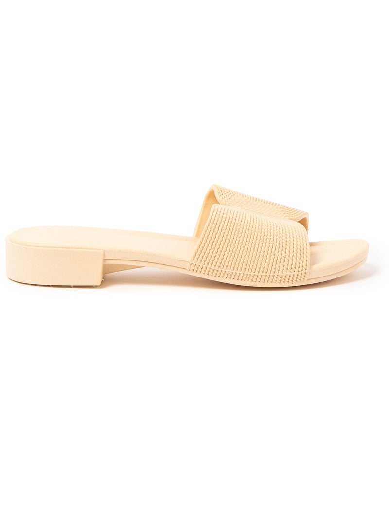 Sandali donna Brasileras con suola gomma Beige - Kiabi