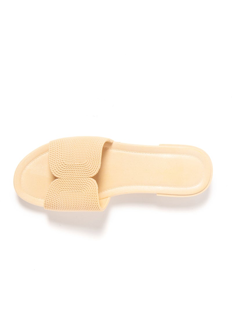 Sandali donna Brasileras con suola gomma Beige - Kiabi