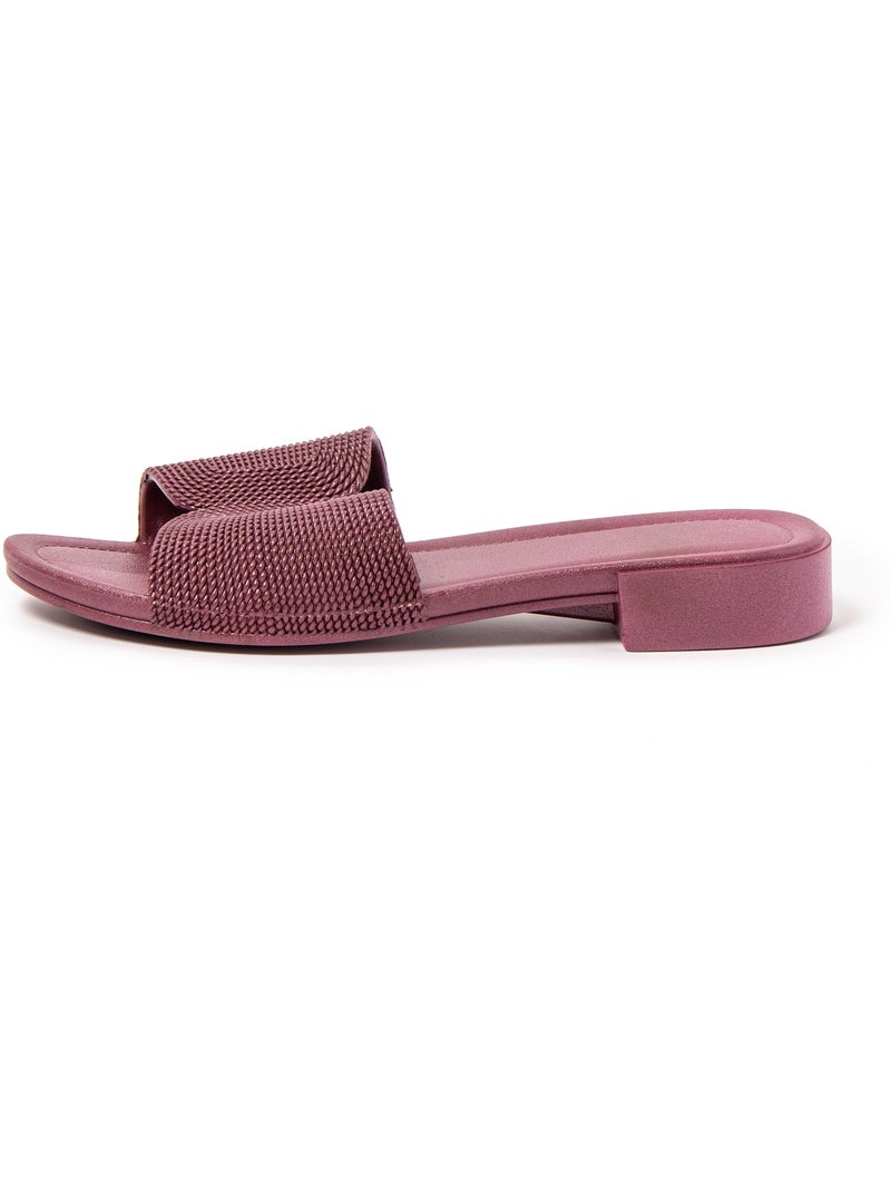 Sandali donna Brasileras con suola gomma Bordeaux - Kiabi
