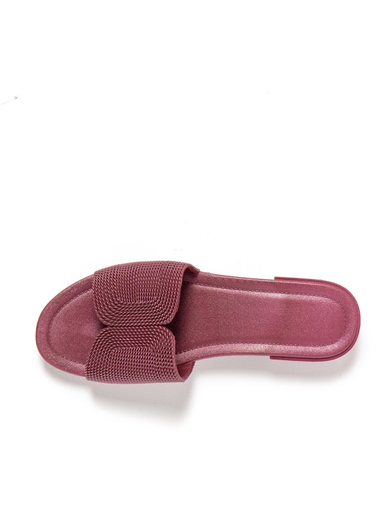 Sandali donna Brasileras con suola gomma Bordeaux - Kiabi