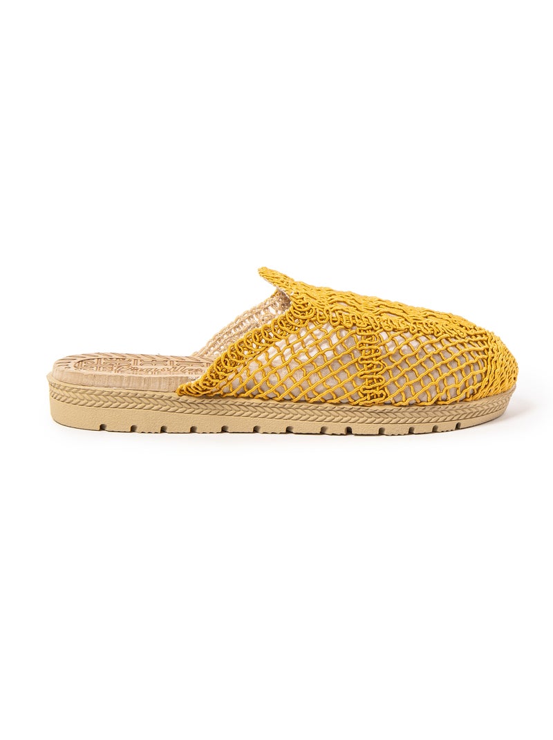 Sandali donna Brasileras con suola gomma Giallo - Kiabi