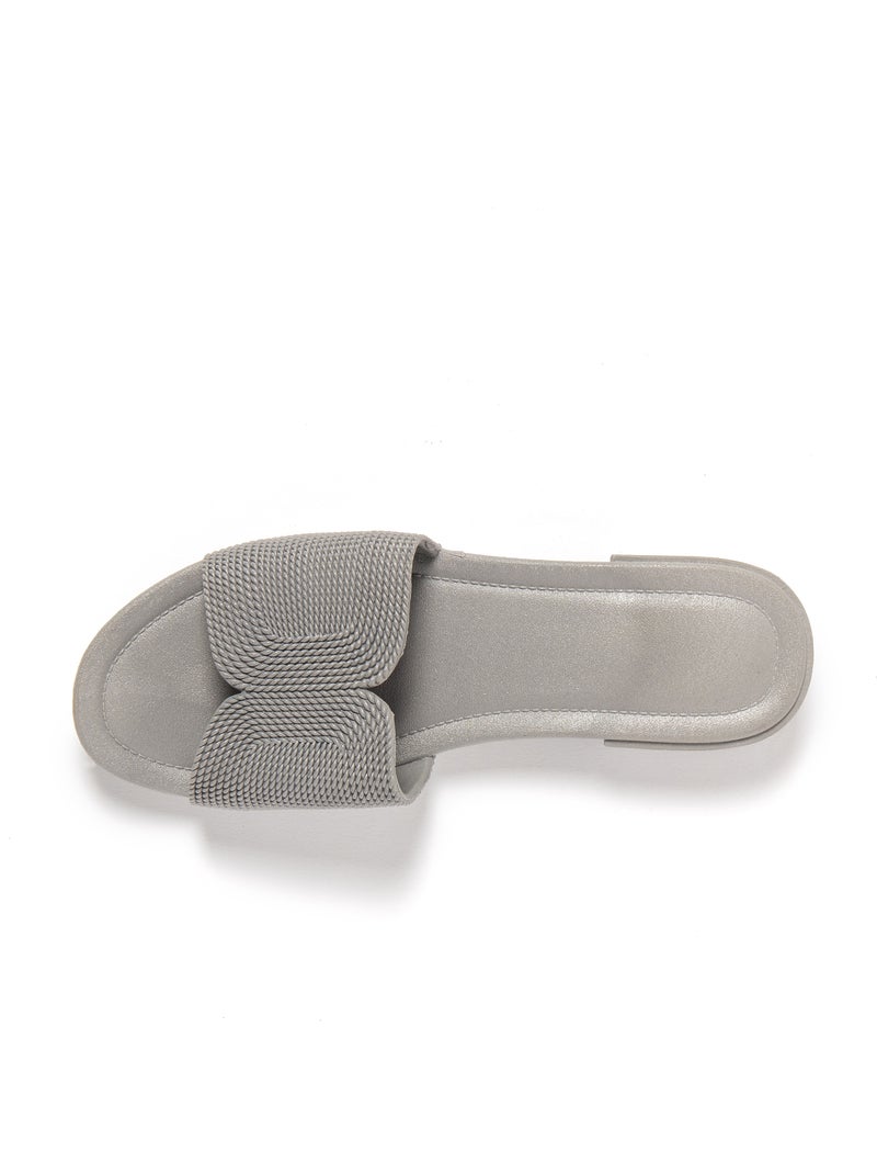 Sandali donna Brasileras con suola gomma Grigio - Kiabi