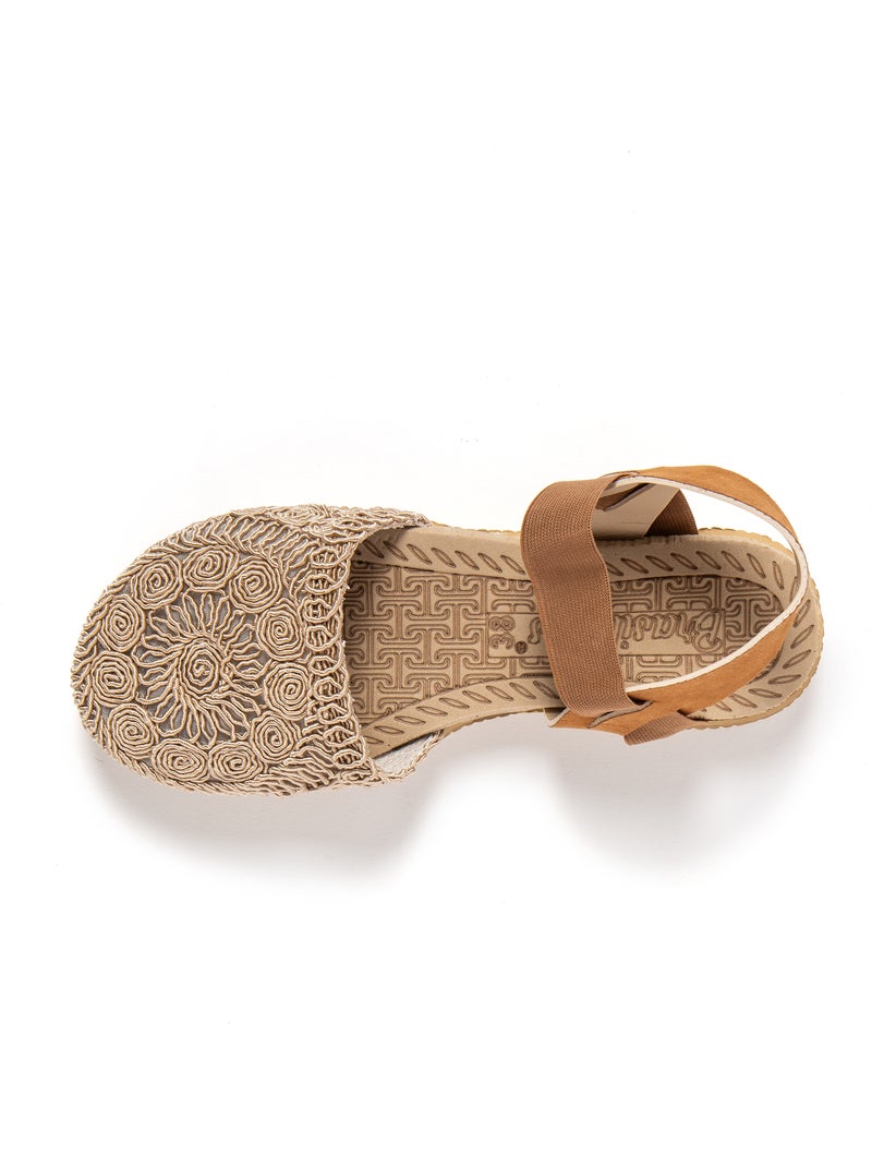 Sandali donna Brasileras con suola gomma Marrone - Kiabi