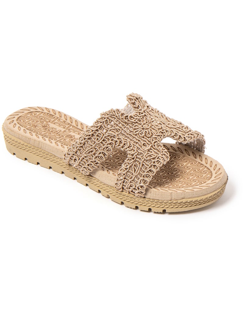 Sandali donna Brasileras con suola gomma Marrone - Kiabi