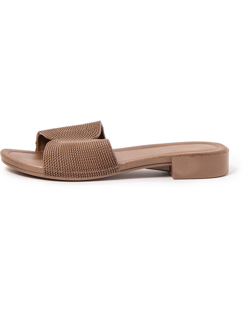 Sandali donna Brasileras con suola gomma Marrone - Kiabi