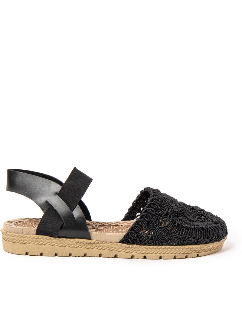 Sandali donna Brasileras con suola gomma Nero - Kiabi