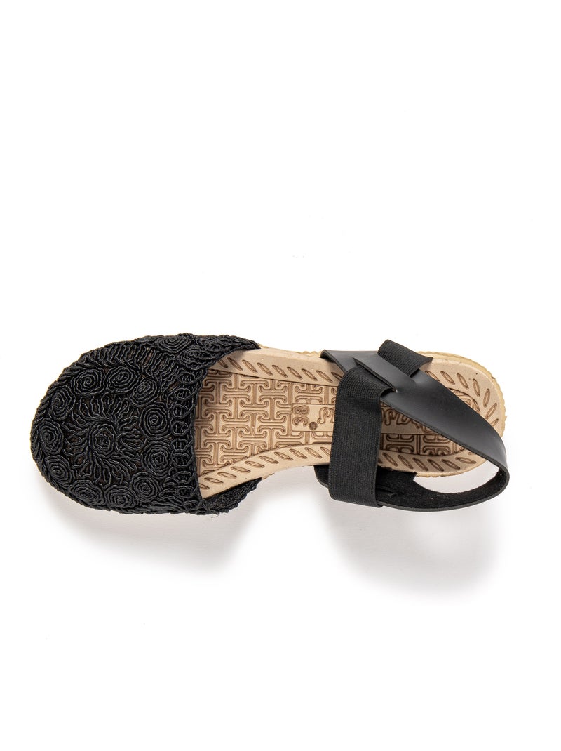 Sandali donna Brasileras con suola gomma Nero - Kiabi