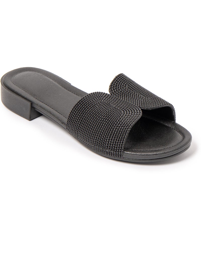 Sandali donna Brasileras con suola gomma Nero - Kiabi