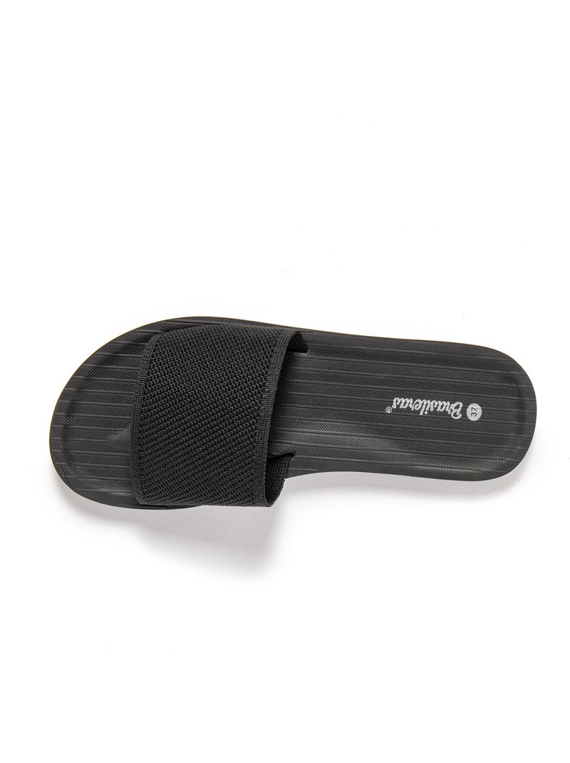 Sandali donna Brasileras con suola gomma Nero - Kiabi