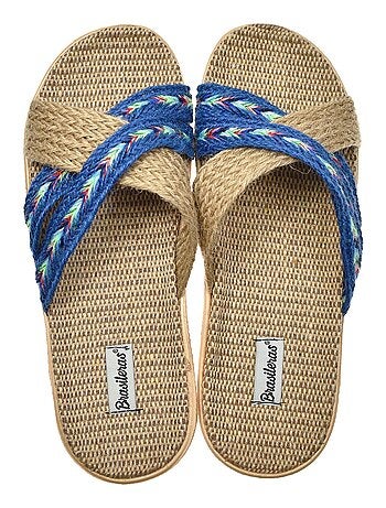 Sandali donna Brasileras suola in gomma