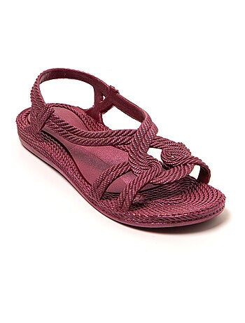 Sandali donna Brasileras suola in gomma