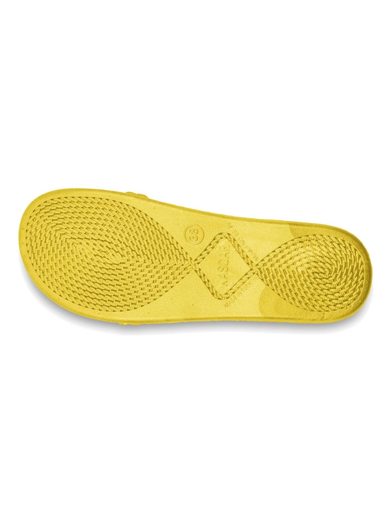 Sandali donna Brasileras suola in gomma Giallo - Kiabi