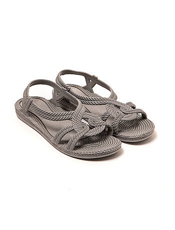 Sandali donna Brasileras suola in gomma