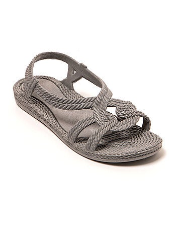 Sandali donna Brasileras suola in gomma