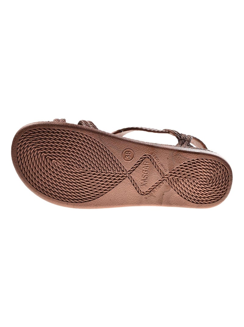 Sandali donna Brasileras suola in gomma Marrone - Kiabi