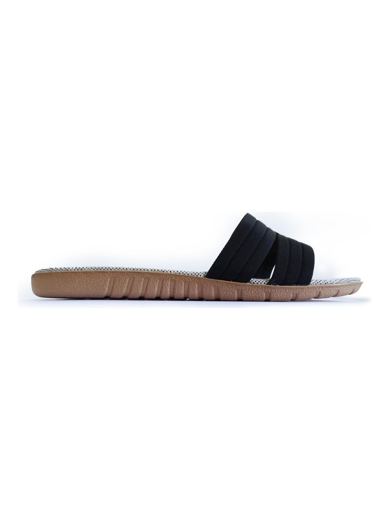 Sandali donna Brasileras suola in gomma Nero - Kiabi