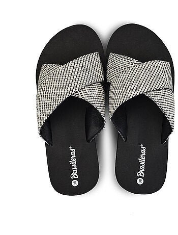 Sandali donna Brasileras suola in gomma