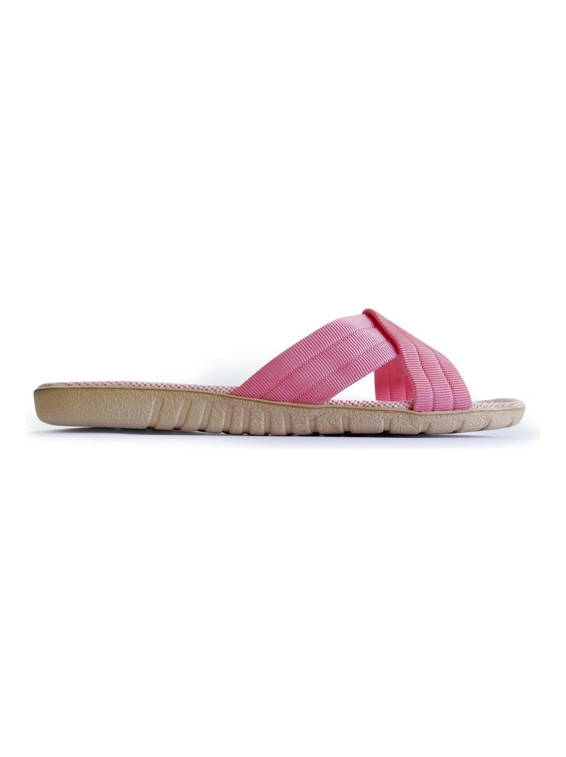 Sandali donna Brasileras suola in gomma Rosa - Kiabi