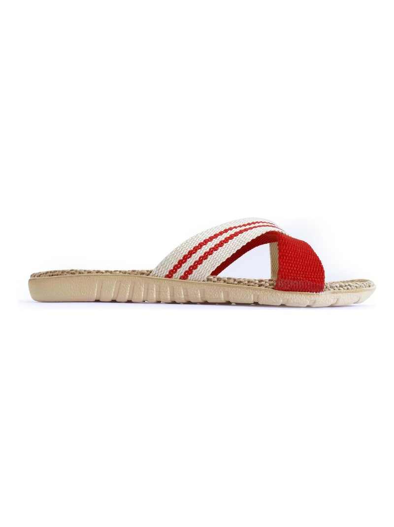 Sandali donna Brasileras suola in gomma Rosso - Kiabi