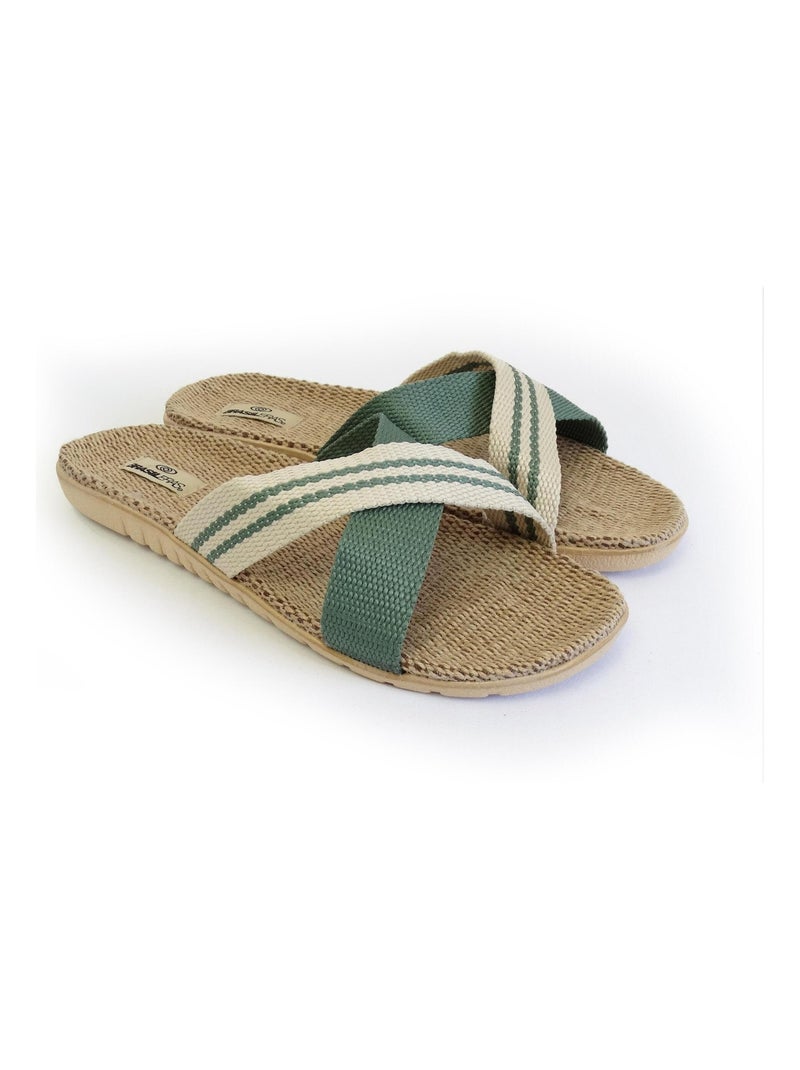Sandali donna Brasileras suola in gomma Verde - Kiabi
