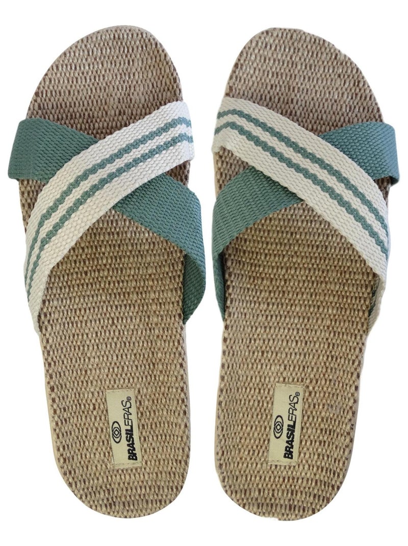 Sandali donna Brasileras suola in gomma Verde - Kiabi