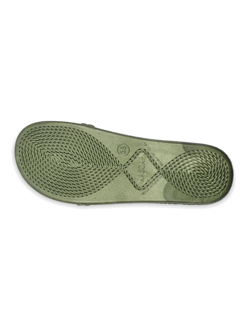 Sandali donna Brasileras suola in gomma Verde scuro - Kiabi