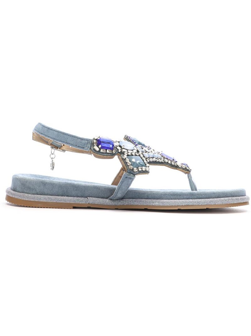 Sandali Donna con Gioielli Blu - Kiabi