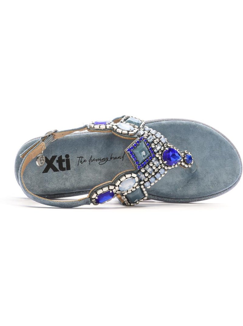 Sandali Donna con Gioielli Blu - Kiabi