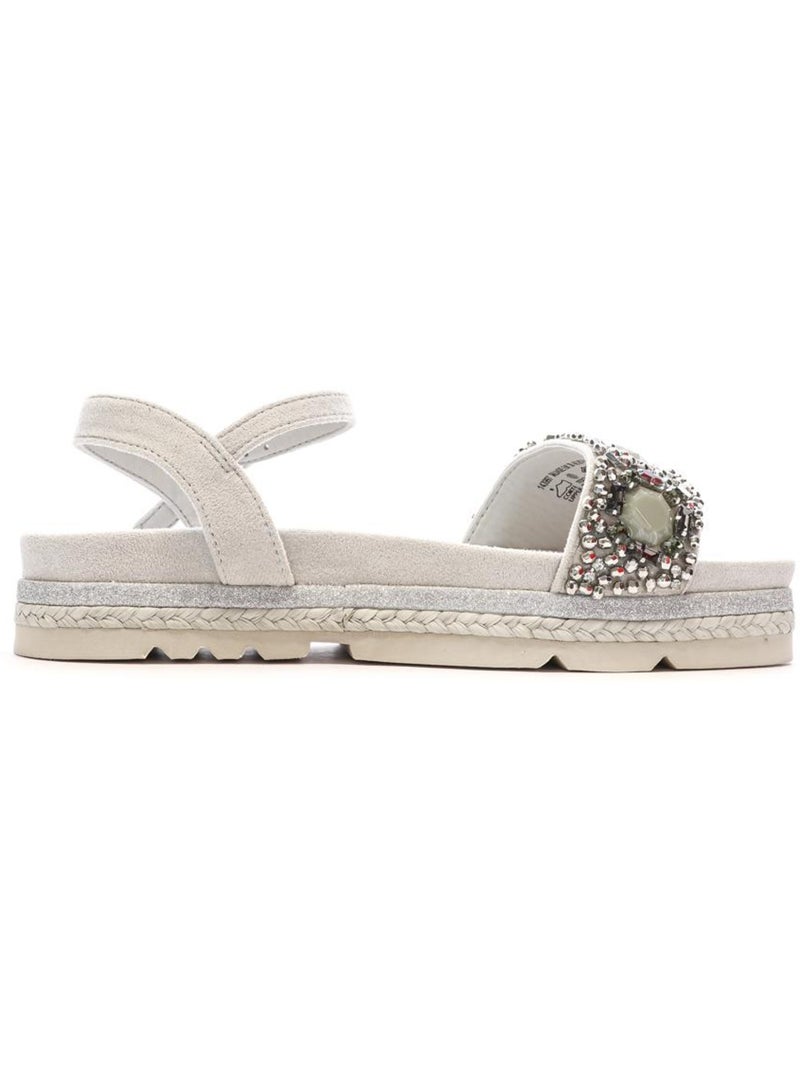 Sandali Donna Grigio argentato - Kiabi